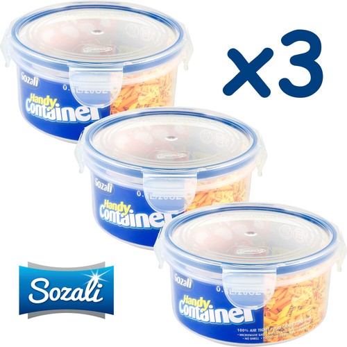 Round plastic food - round,