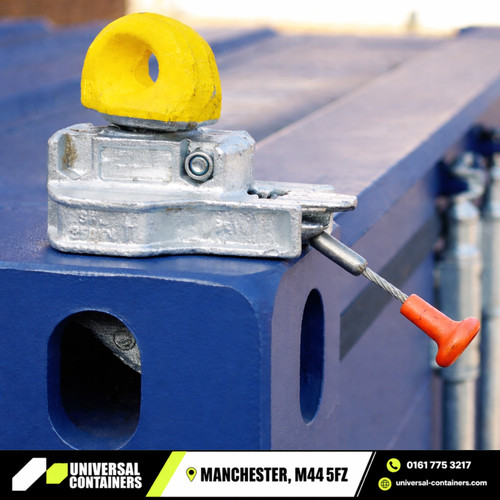 Container twist lock semi - container,