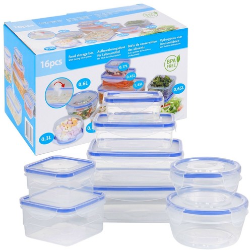 8pcs food storage containers - food,