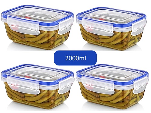 2000ml plastic airtight - 4, x