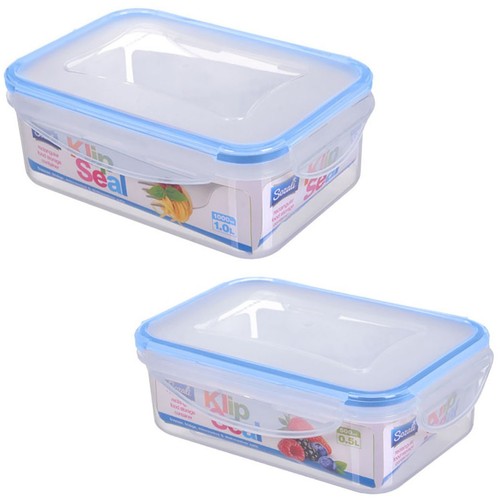 Plastic food storage - 1/4x,