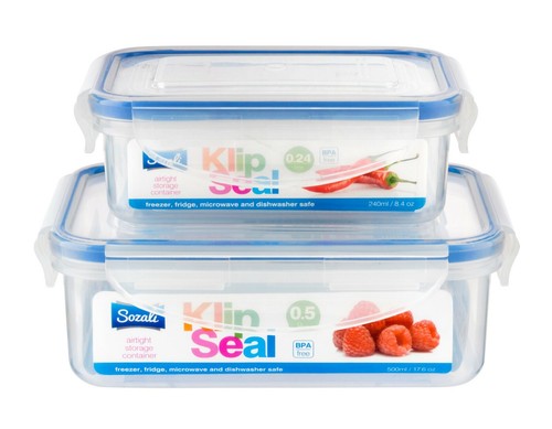 Plastic food storage - 2,