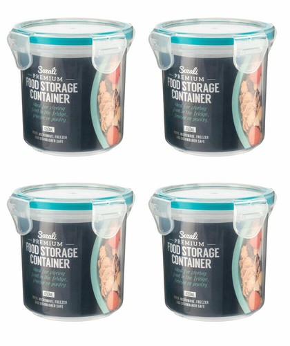 Round food storage - food, containers