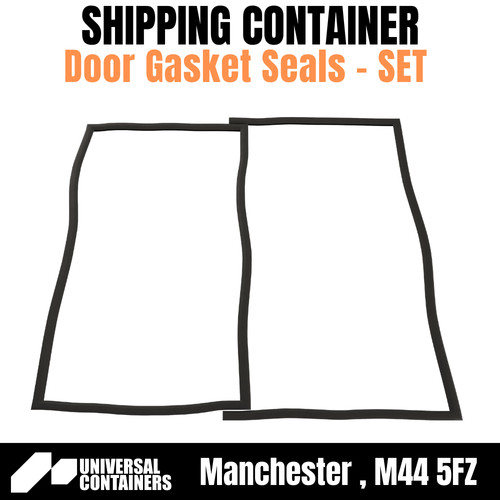 Shipping container door seal - container,