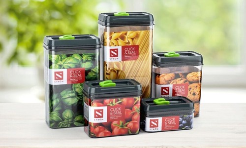 Plastic airtight food storage - plastic,