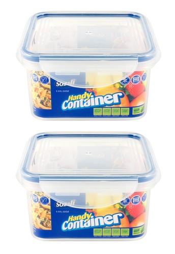 Clear plastic food - plastic, container